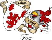 Sept (Clan) Coat of Arms from Ireland for Fox