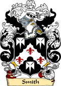 English or Welsh Family Coat of Arms (v.23) for Smith