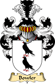 English Coat of Arms (v.23) for the family Bowler