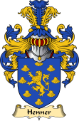 English Coat of Arms (v.23) for the family Henner