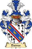 English Coat of Arms (v.23) for the family Dawes