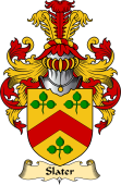 English Coat of Arms (v.23) for the family Slater