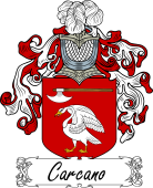 Araldica Italiana Coat of arms used by the Italian family Carcano