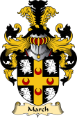 English Coat of Arms (v.23) for the family March
