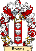 English or Welsh Family Coat of Arms (v.23) for Brayne (Gloucestershire)