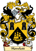 English or Welsh Family Coat of Arms (v.23) for Howlett (Sydenham, Kent)