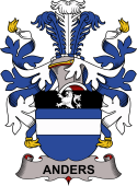 Coat of arms used by the Danish family Anders