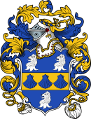 English or Welsh Coat of Arms for Meacham (Ref Berry)