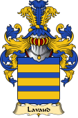 French Family Coat of Arms (v.23) for Lavaud