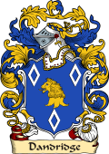 English or Welsh Family Coat of Arms (v.23) for Dandridge (Worcestershire)