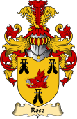 Scottish Family Coat of Arms (v.23) for Rose