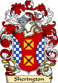English or Welsh Family Coat of Arms (v.23) for Sherington