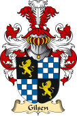 v.23 Coat of Family Arms from Germany for Gilsen