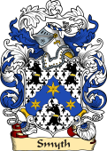 English or Welsh Family Coat of Arms (v.23) for Smyth