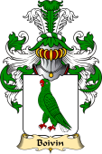 French Family Coat of Arms (v.23) for Boivin