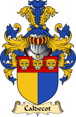 English Coat of Arms (v.23) for the family Caldecot