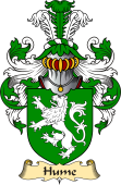 Scottish Family Coat of Arms (v.23) for Hume