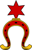 Horseshoe Ensigned-Star