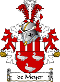 Dutch Coat of Arms for de Meyer