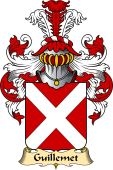 French Family Coat of Arms (v.23) for Guillemet