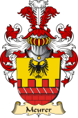 v.23 Coat of Family Arms from Germany for Meurer