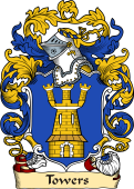 English or Welsh Family Coat of Arms (v.23) for Towers