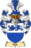 English Coat of Arms (v.23) for the family Vale