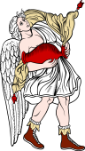 Gods and Goddesses Clipart image: Eurus Wind God