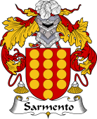 Portuguese Coat of Arms for Sarmento