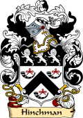 English or Welsh Family Coat of Arms (v.23) for Hinchman (Ref Berry)