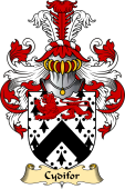 Welsh Family Coat of Arms (v.23) for Cydifor (AP SELYE -King of Dyfed)