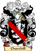 English or Welsh Family Coat of Arms (v.23) for Churchill