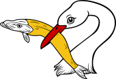 Stork Head Erased-Fish