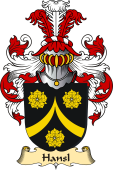 v.23 Coat of Family Arms from Germany for Hansl