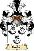 French Family Coat of Arms (v.23) for Huchet