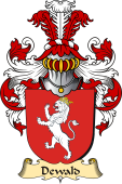 v.23 Coat of Family Arms from Germany for Dewald