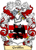 English or Welsh Family Coat of Arms (v.23) for Griffin