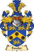 English Coat of Arms (v.23) for the family Fowler