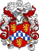 English or Welsh Coat of Arms for White
