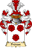 French Family Coat of Arms (v.23) for Prévost II