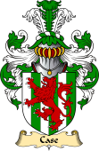 English Coat of Arms (v.23) for the family Case