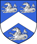 Irish Family Shield for Tucker or Tooker (Dublin)