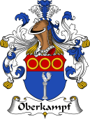 German Wappen Coat of Arms for Oberkampf