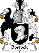 English Coat of Arms for the family Bostock