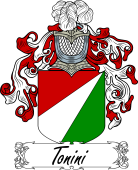Araldica Italiana Coat of arms used by the Italian family Tonini
