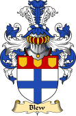 Scottish Family Coat of Arms (v.23) for Blaw or Blew
