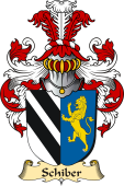 v.23 Coat of Family Arms from Germany for Schiber