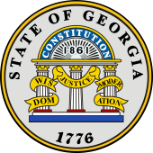 US State Seal for Georgia 1861