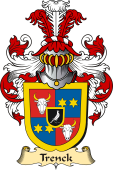 v.23 Coat of Family Arms from Germany for Trenck