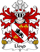 Welsh Coat of Arms for Lloyd (of Llansteffan, Carmarthenshire)